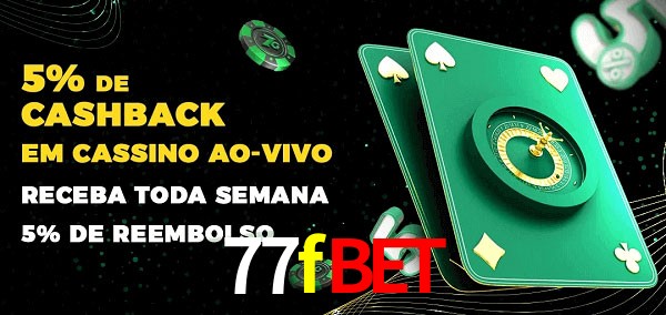 Promoções do cassino ao Vivo 77fbet